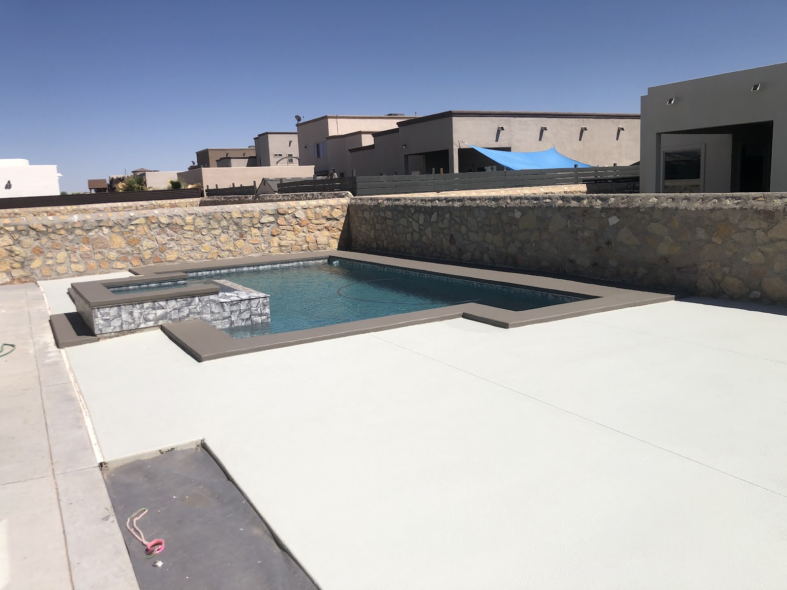 Complete Pool Renovation with New Deck